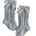 thumbnail image 1 of Baby Girl Over Calf Knee High Knitting Stockings Non-Slip Socks, 1 of 6