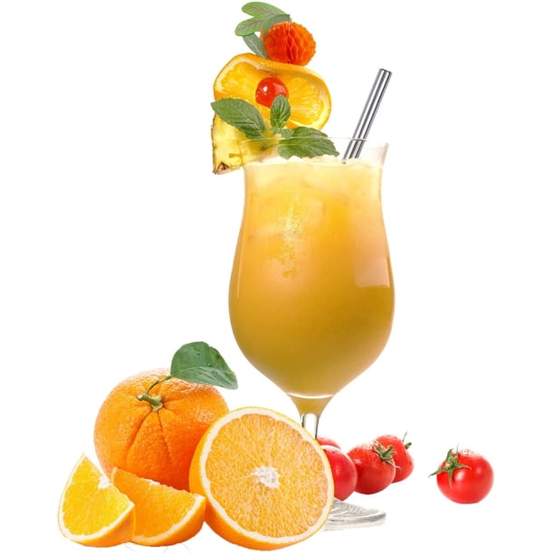 Pajitas Reutilizables Pajitas Para Batidos Pajitas De Metal Con Estuche, Pajitas De Acero