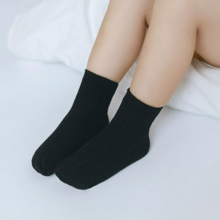 

Baby Cotton Crew Socks Unisex Baby Sock Soft Cozy Ankle Socks for Newborn Infant Toddlers Kids 0-5T