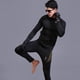 thumbnail image 4 of Conjunto de ropa interior térmica para hombre, ropa interior deportiva larga con forro polar de invierno, secado rápido, 4 of 5