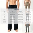 thumbnail image 4 of Eltusu Men's Athletic Pants, Workout Quick Dry Elastic Waist Straight Legs Active Pants Black Size 2XL, 4 of 4