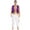 A Dark Purple&White, variant on iiniim Men's Adult Arabian Prince Costume Halloween Persian Ara Genius Cosplay Vest Harem Pants Outfit A Dark Purple&White M
