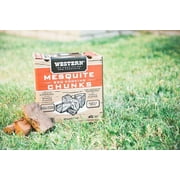 Western 500 CU in Mesquite Smoking Wood Chunk Box CS