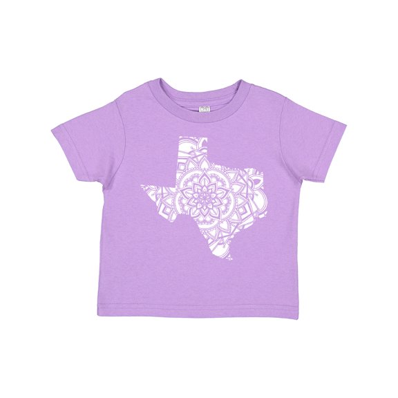 Inktastic Texas Silhouette Mandala Boys or Girls Toddler T-Shirt