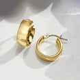 thumbnail image 3 of Ross-Simons Italian 14kt Yellow Gold Huggie Hoop Earrings, Women's, Adult, 3 of 8
