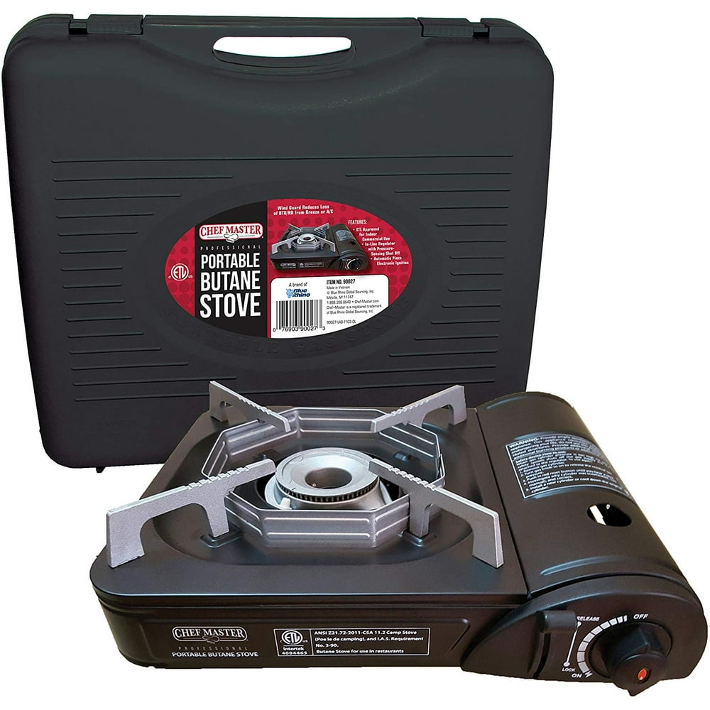 Chef Master 90027 Portable Butane Stove Portable Gas Stove with