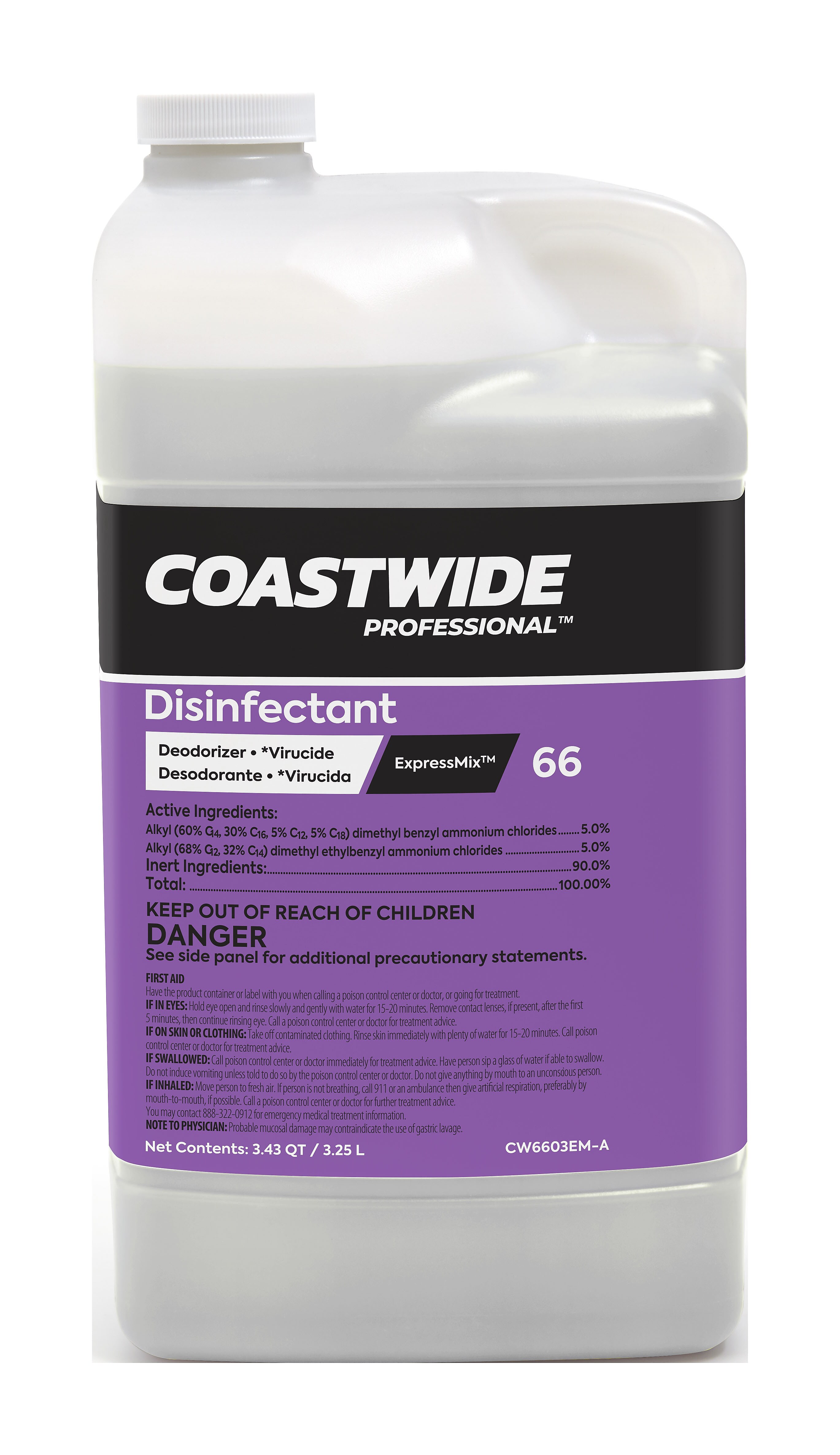 Coastwide Professional CW66 DISINFECTANT EXPRESS MIX CW6603EMA