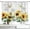 Sunflower, variant on Farmhouse Sunflower Kitchen Curtains Country Yellow Floral Butterfly Bathroom Window Curtains Small Short Cafe Curtains for Window Rustic Flower Rod Pocket Drapes Treatment Tier Curtains (26x36 Inch)