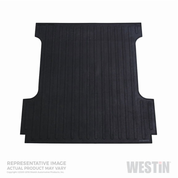 Westin 50 6415 Black Rubber Truck Bed Mat Fits 2017 2021 F 250 F 350 Super Duty
