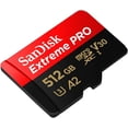thumbnail image 2 of Tarjeta microSDXC Extreme Pro de 512 GB + Adaptador SD + RescuePRO Deluxe, hasta 200 MB/s, con Rendimiento de aplicación A2, UHS-I, Clase 10, U3, V30, 2 of 5