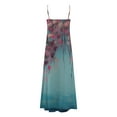 thumbnail image 4 of Summer Dresses for Women Beach Floral Tshirt Sundress Casual Boho Tank Dress, 4 of 5