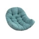 thumbnail image 2 of Cojín colgante para silla con forma de huevo, cojín para silla con forma de huevo, cojín para asiento con forma de cesta colgante Verde Gris, 2 of 9