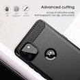 thumbnail image 5 of SCL Moto One 5G ACE Case,[Blue] Carbon Fiber Effect Gel Grip Protection Cover [Anti Scratch][Anti Collision][Free, 5 of 5