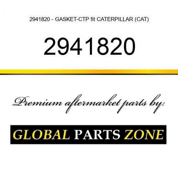 2941820 - GASKET-CTP fit CATERPILLAR (CAT)