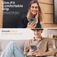 thumbnail image 2 of wqlpp-Compatible avec Étui iPhone 14, [Silky Touch Silicone Liquide Premium] [Doublure en Microfibre Douce Anti-Rayures], Étui Protectrice Ultra Mince Antichoc pour iPhone 14 - Gris Foncé, 2 of 4