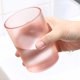 thumbnail image 5 of Bebida transparente para niños, taza de cepillo de dientes azul y rosa, taza de agua creativa, cepillo de dientes para adultos, 5 of 5