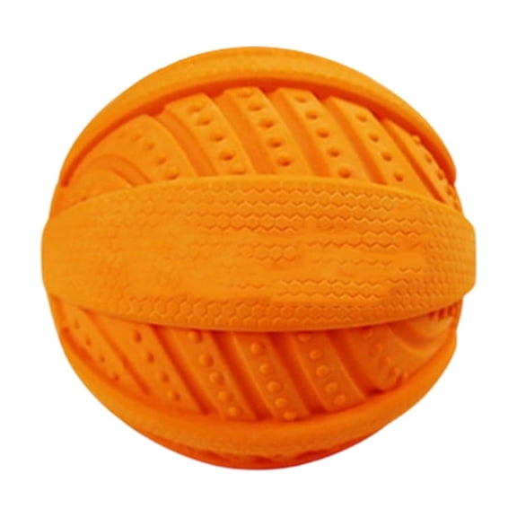 Pet Toy Ball, Natural Rubber, Cute Squeaky Ball, -dispensing Ball, Cotton Rope, Medium To Large Dog Toy,Interactive Pet Toys,Gifts for Pets and Pet Lovers(I)
