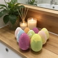 thumbnail image 4 of Set de 9 bombas de baño | Bolas efervescentes y de aceite para un baño relajante | Bolas de polvo hidratantes para el baño en casa, 4 of 6