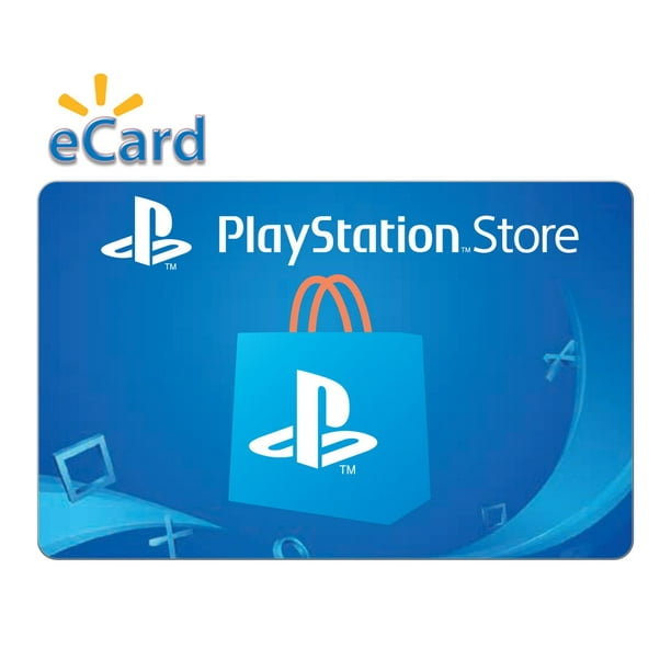Playstation Store 25 Gift Card Sony Playstation 4 Digital Download Walmart Com Walmart Com