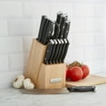 thumbnail image 3 of Farberware Triple Riveted Knife Block Set 15-piece in Black, 3 of 11