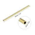 thumbnail image 2 of Uxcell Brass Tubing Seamless Straight Pipe Tube 7mm x 1mm x 200mm, 2 of 5