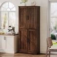 thumbnail image 3 of AKDSteel Armoire de Garde-Manger de Cuisine, Armoire de Rangement Blanche de 70 Po de Hauteur avec Portes et Tablettes Ajustables, 3 of 8