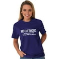 thumbnail image 3 of Funny Motherhood the Scariest Hood Women's Graphic T Shirt Tees Brisco Brands S, 3 of 6