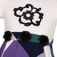 thumbnail image 5 of Richie House Girls' Princess Dress With Bottom Big Checks Print RH2558, 5 of 7