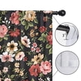 thumbnail image 4 of Blackout Kids Curtains,Pioneer Flower Floral Print Pattern Childrens Insulated Curtains Set Of 2,Bedroom Essentials,Toddler Room Decor 42"x63", 4 of 5