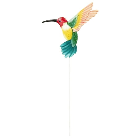 Mainstay 5" x 12" Metal Hummingbird Plant Stake
