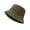Khaki, variant on Men Summer Sun Protection Cotton Twill Foldable Outdoor Travel Bucket Fisherman Hat Cap with Breathable Vents