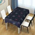 thumbnail image 4 of Yayeee Tablecloths 60" x 120" Rectangle Wrinkle Resistant Party Table Cover, Starry Night Pattern, 4 of 8