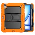 thumbnail image 2 of for iPad Air 11 inch (2026 M4/2025 M3/2024 M2) Case, 3in1 Heavy Duty Shockproof Tablet Case with Stand, Shoulder Strap, Orange, 2 of 7