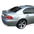 thumbnail image 2 of Ikon Motorsports Compatible with 02-08 BMW E65 E66 7-Series Sedan Unpainted ABS Rear Roof Spoiler, 2 of 7