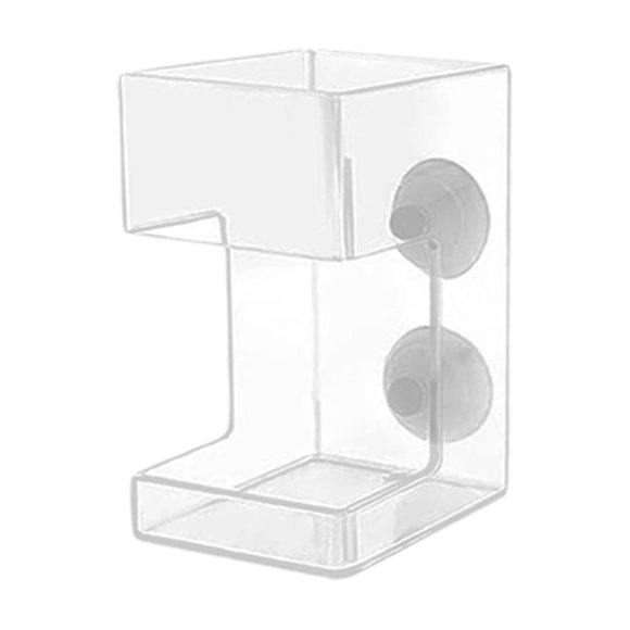 Floating Fish Feeder for Parrot Fish & Turtles Adjustable Aquarium Food Dispenser with Clog Design Square Or Round Shape Options