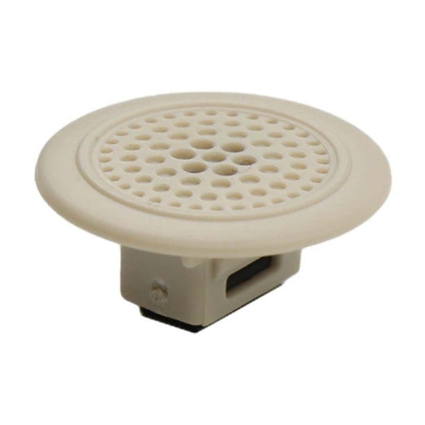 Cubierta de micrófono tipo para techo de coche, embellecedor de audio para altavoces, protector para altavoces de techo de coche para W213 Blanco convexo