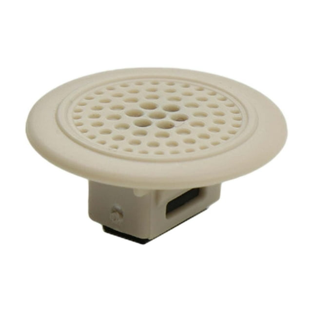 Marco protector para altavoz de techo de coche, fácil de instalar, micrófono tipo domo para techo de coche Blanco convexo