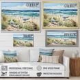 thumbnail image 4 of Designart "In Flight Beach Seagulls III" Nautical & Beach Floater Framed Wall Art Living Room, 4 of 7