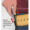 thumbnail image 7 of RevMark Industrial Marker - Black Permanent Ink - Standard Tip - 8 Pack (Made in the USA) (Black), 7 of 7