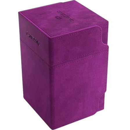 GameGenic Watchtower 100  Card Convertible Deck Box - XL Purple