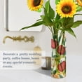 thumbnail image 4 of Red Yellow Apples Flower Vase Decorative Vases for Flowers Home Decor for Centerpieces Entryway Shelf Living Room, 4 of 5