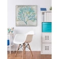 thumbnail image 5 of Marmont Hill "Watercolor Coral II" Painting Print on Wrapped Canvas, 5 of 7