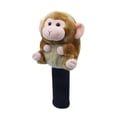 thumbnail image 4 of Funda de peluche de mono para palo de golf, novedosa y divertida, regalo para mujer Madera de calle, 4 of 9