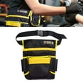 thumbnail image 5 of figatia Tool Belt Tool Bag Durable, Multipurpose Dad Gift Utility Belt for Construction, Handyman, Carpenter, Electrician, Woodworker Single Bag, 5 of 8