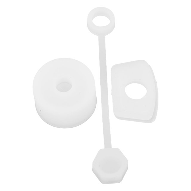 Silicone Spill Proof Stopper Set, 4 Set Spill Proof Stopper Tumbler Accessories Including Straw Cover Square Leak Stopper Round Lid Stopper Plug For Home Kitchen Restaurant