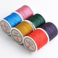 thumbnail image 6 of Cheers.US 1 Roll 0.8mm Waxed Cord Vibrant Color Woven Thread Diy Jewelry Woven Rope Thread for Weaving Necklace Bracelet Beading Jewelry, 6 of 8