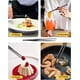 thumbnail image 5 of Pinzas Cocina Acero Inoxidable 30cm 25cm Punta Fina Mango Negro Barbacoa Mariscos Repostería Profesional, 5 of 5