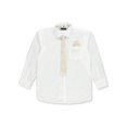 thumbnail image 3 of Kids World Boys' Dress Shirt & Tie (Patterns May Vary) - ivory, 12 (Big Boys), 3 of 4