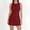 Wine Dress for Women, variant on HAPIMO Women's Dress Crew Neck Sleeveless Short Length Fashionable Casual Wear Modern Classic Black L