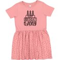 thumbnail image 3 of Inktastic Happy Birthday Daddy Girls Toddler Dress, 3 of 5
